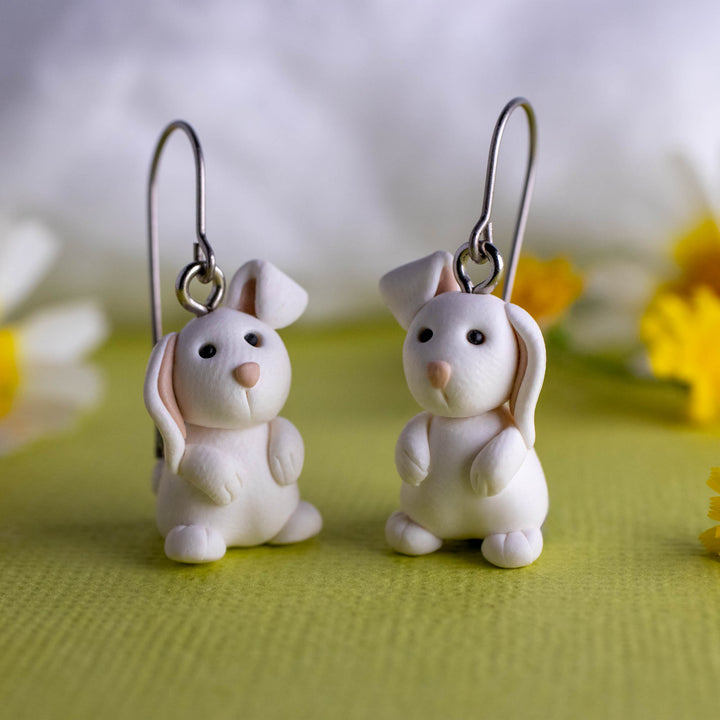 Rabbit Dangle Earrings