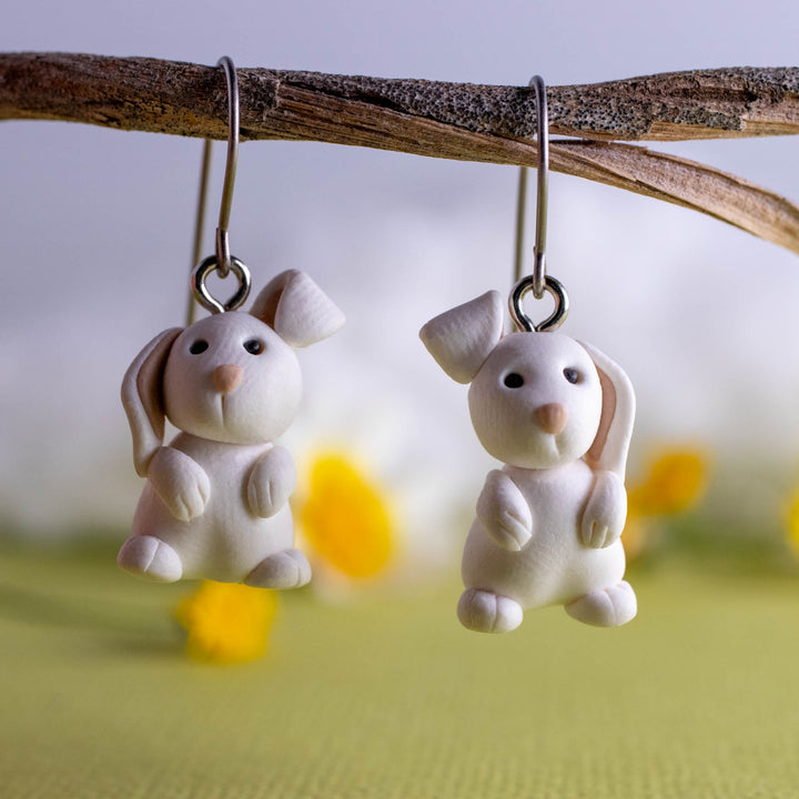 Rabbit Dangle Earrings